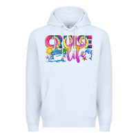 White cruise life Premium Hoodie - texasbilliewilder