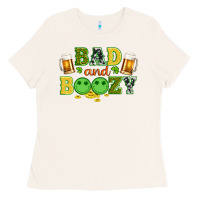 Bone bad and boozy wıth beer and coins Ladies Tee - Artiststas