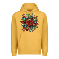 Mustard Cherry sunflower Premium Hoodie - texasbilliewilder