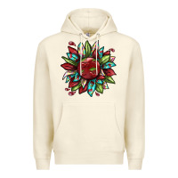 Sandshell Cherry sunflower Premium Hoodie - texasbilliewilder