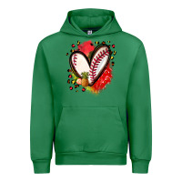 Emerald fruits and baseball heart Urban Hoodie - Zillion Design Studio