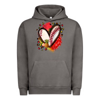 Pigment Tornado fruits and baseball heart Urban Hoodie - Zillion Design Studio