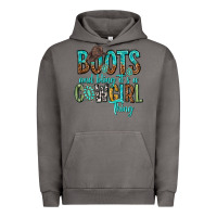 Pigment Tornado boots and bling its a cowgirl thing Urban Hoodie - texasbilliewilder