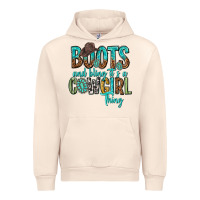 Boots And Bling Its A Cowgirl Thing Urban Hoodie | Teevron