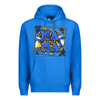 True Royal volleyball mama with leopard Premium Hoodie - Zillion Design Studio