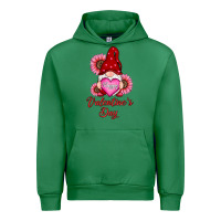 Emerald happy valentine's day gnomes with sunflower Urban Hoodie - RanaPortraitStore