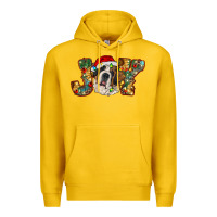 Lemon Saint Bernard Christmas joy, Premium Hoodie - RanaPortraitStore