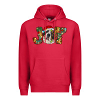 Cardinal Saint Bernard Christmas joy, Premium Hoodie - RanaPortraitStore