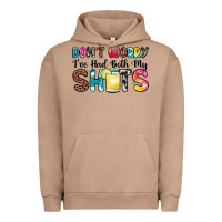 Pigment Burro don t worry i ve had both my shots Urban Hoodie - Zillion Design Studio