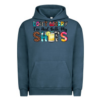 Pigment Midnight Navy don t worry i ve had both my shots Urban Hoodie - Zillion Design Studio