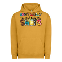 Pigment Peanut Butter don t worry i ve had both my shots Urban Hoodie - Zillion Design Studio