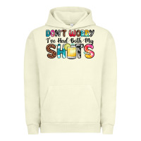 Pigment Pistachio don t worry i ve had both my shots Urban Hoodie - Zillion Design Studio