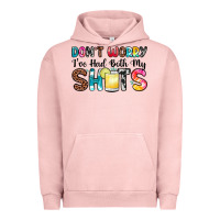 Pigment Salmon don t worry i ve had both my shots Urban Hoodie - Zillion Design Studio