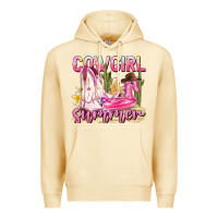 Pina Colada cowgirl summer Premium Hoodie - texasbilliewilder