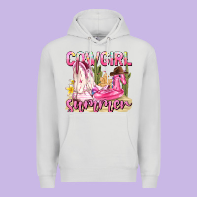 Cowgirl Summer Premium Hoodie Designed By Texasbilliewilder
