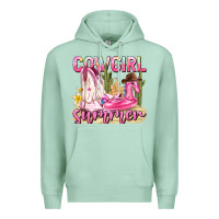 Seafoam cowgirl summer Premium Hoodie - texasbilliewilder