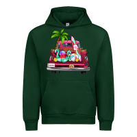 Forest Green summer truck farm truck Urban Hoodie - Zillion Design Studio