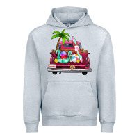 Heather Grey summer truck farm truck Urban Hoodie - Zillion Design Studio