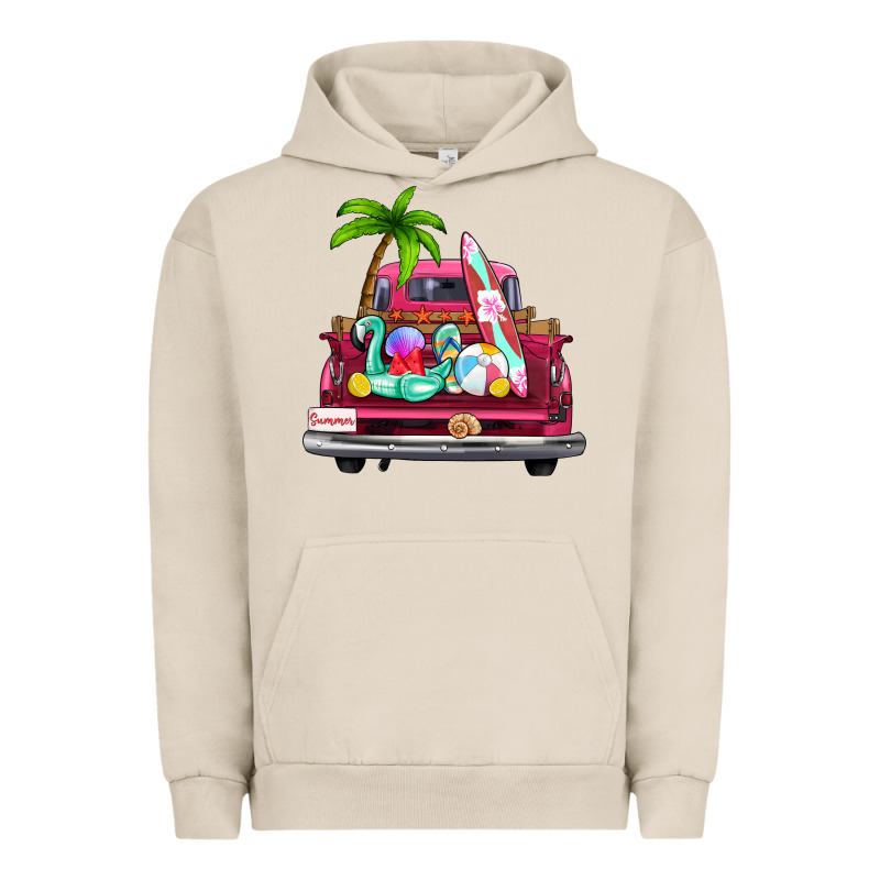 Summer Truck Farm Truck Urban Hoodie by Zillion Design Studio | Teevron