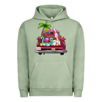 Pigment Oil Green summer truck farm truck Urban Hoodie - Zillion Design Studio