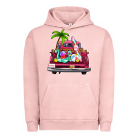 Pigment Salmon summer truck farm truck Urban Hoodie - Zillion Design Studio