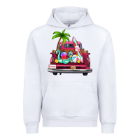 White summer truck farm truck Urban Hoodie - Zillion Design Studio