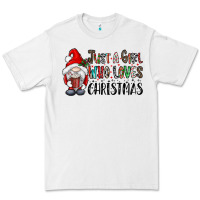 Just A Girk Who Loves Christmas Premium Tee | Teevron