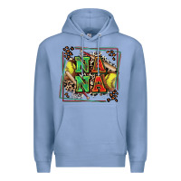 Colony Blue softball nana with leopard Premium Hoodie - Zillion Design Studio