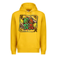 Lemon softball nana with leopard Premium Hoodie - Zillion Design Studio