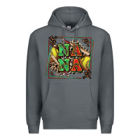 Rock softball nana with leopard Premium Hoodie - Zillion Design Studio