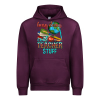 Mauve Wine busy doing cool teacher stuff Urban Hoodie - texasbilliewilder