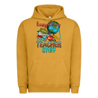 Pigment Peanut Butter busy doing cool teacher stuff Urban Hoodie - texasbilliewilder