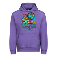 Tulip busy doing cool teacher stuff Urban Hoodie - texasbilliewilder
