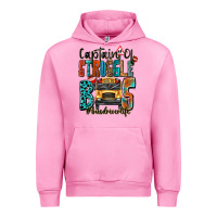 Fuchsia Pink captain of struggle bus busdriver life Urban Hoodie - texasbilliewilder
