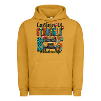 Pigment Peanut Butter captain of struggle bus busdriver life Urban Hoodie - texasbilliewilder