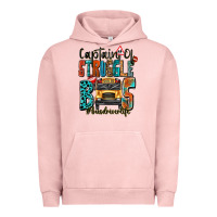 Pigment Salmon captain of struggle bus busdriver life Urban Hoodie - texasbilliewilder