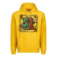 Lemon softball mama with leopard Premium Hoodie - Zillion Design Studio
