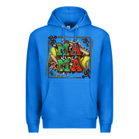 True Royal softball mama with leopard Premium Hoodie - Zillion Design Studio