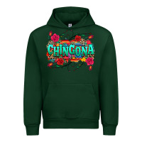 Forest Green chingona Urban Hoodie - texasbilliewilder
