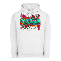 Pigment Lunar Rock chingona Urban Hoodie - texasbilliewilder