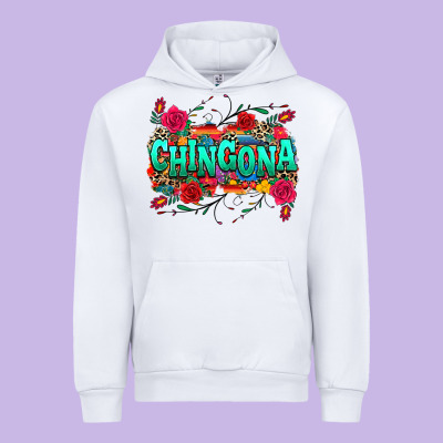 Chingona Urban Hoodie Designed By Texasbilliewilder