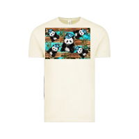 Vintage Arctic Camouflage Baby Panda Vintage Tee - Artiststas