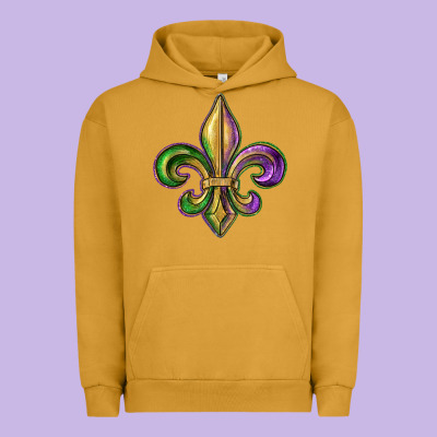 Fleur De Lis Urban Hoodie Designed By Ranaportraitstore