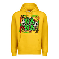 Lemon soccer nana with leopard Premium Hoodie - Zillion Design Studio