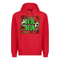 Red soccer nana with leopard Premium Hoodie - Zillion Design Studio