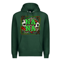 Sports Green soccer nana with leopard Premium Hoodie - Zillion Design Studio