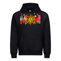 Black summer mom Urban Hoodie - Zillion Design Studio