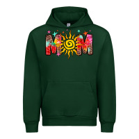 Forest Green summer mom Urban Hoodie - Zillion Design Studio