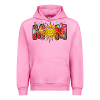 Fuchsia Pink summer mom Urban Hoodie - Zillion Design Studio