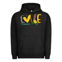 Pigment Black love summer lemon Urban Hoodie - Zillion Design Studio